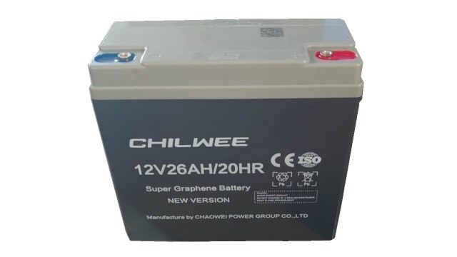 ΜΠΑΤΑΡΙΑ CHILWEE ΣΟΥΠΕΡ ΓΡΑΦΕΝΙΟΥ 12V 26AH 20hr